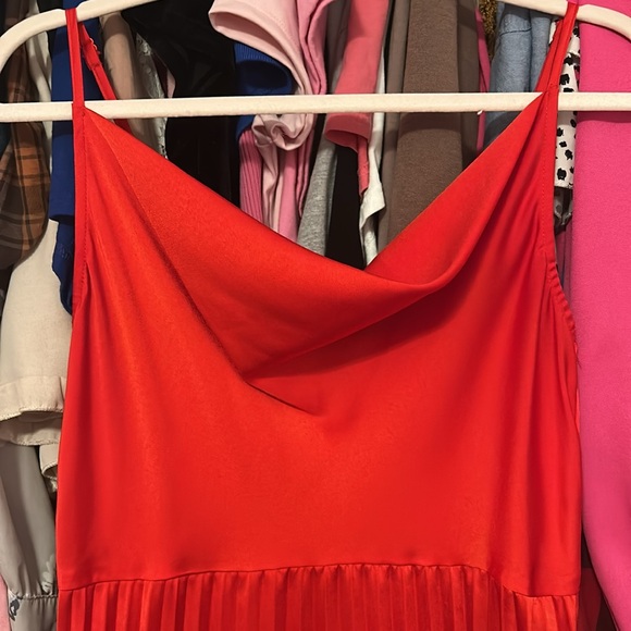 Red Satin SHEIN Dress - Picture 5 of 12